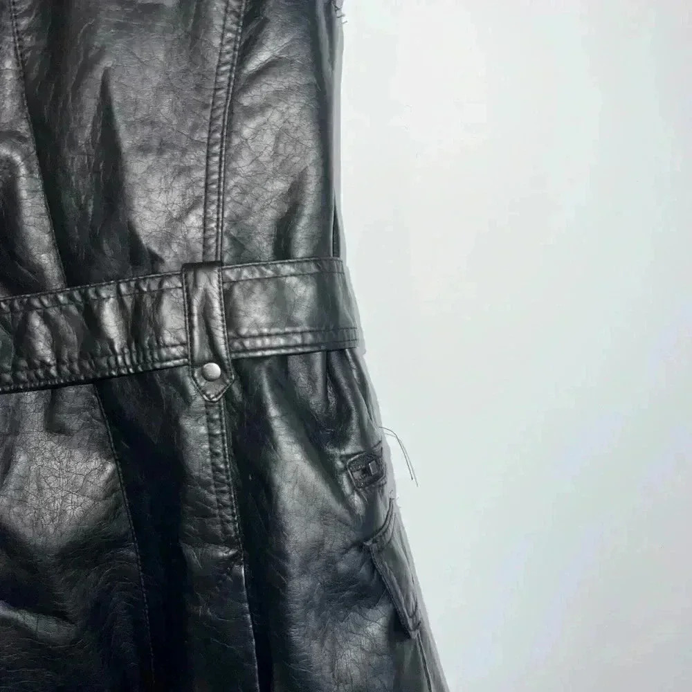 vintage therapy leather vest small - Picture 10 of 13